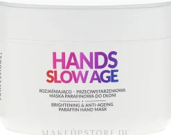 Aufhellende Anti-Aging Handmaske mit Paraffin gegen Pigmentflecken
