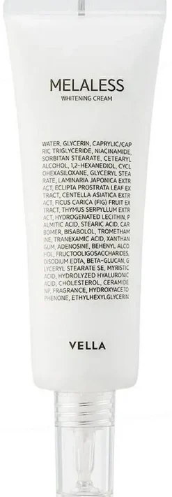 Aufhellende Creme für Gesicht und Hals