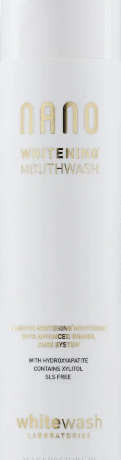 Aufhellendes Mundwasser mit Hydroxylapatit