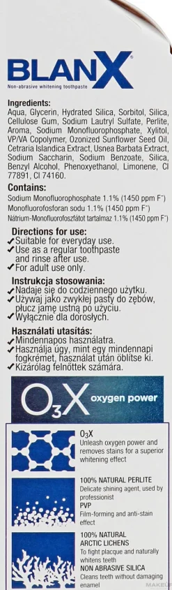 Aufhellende Zahnpasta