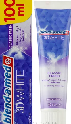Aufhellende Zahnpasta 3D White