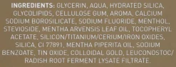 Aufhellende Zahnpasta mit Goldpartikeln