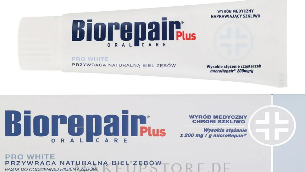 Aufhellende Zahnpasta Plus Pro White