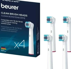 Aufsätze für Zahnbürsten Beurer TB 30/50, 4 Stk