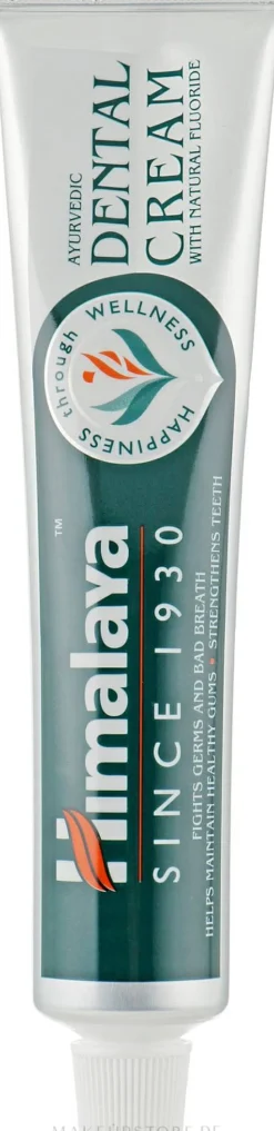 Ayurvedische Zahnpasta mit natürlichem Fluorid für frischen Atem