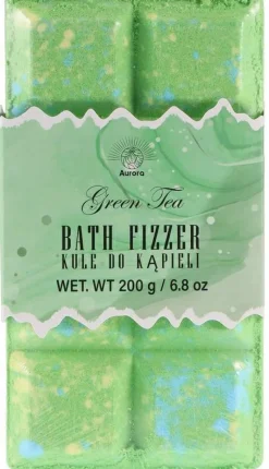 Badebombe Grüner Tee