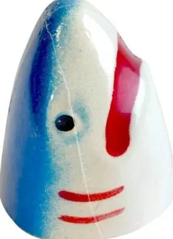 Badebombe mit Kaugummiduft 'Hai', blau