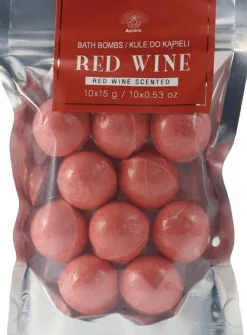 Badebombe mit Rotweinaroma