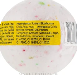 Badebombe mit Vitamin E