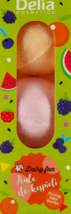 Badebombe Wassermelone, Waldfrucht, Orange