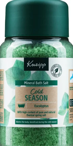 Badekristalle mit ätherischem Eukalyptusöl
