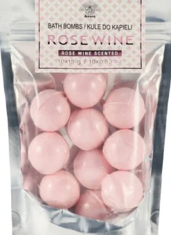 Badekugel mit Alkoholduft „Roséwein“