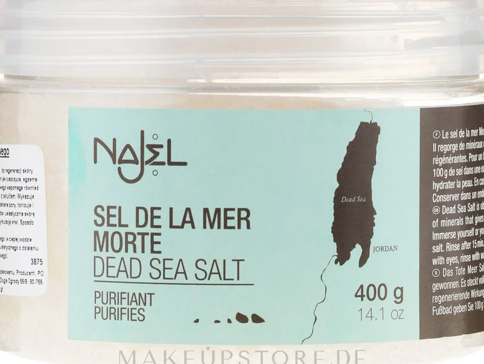 Badesalz aus dem Toten Meer