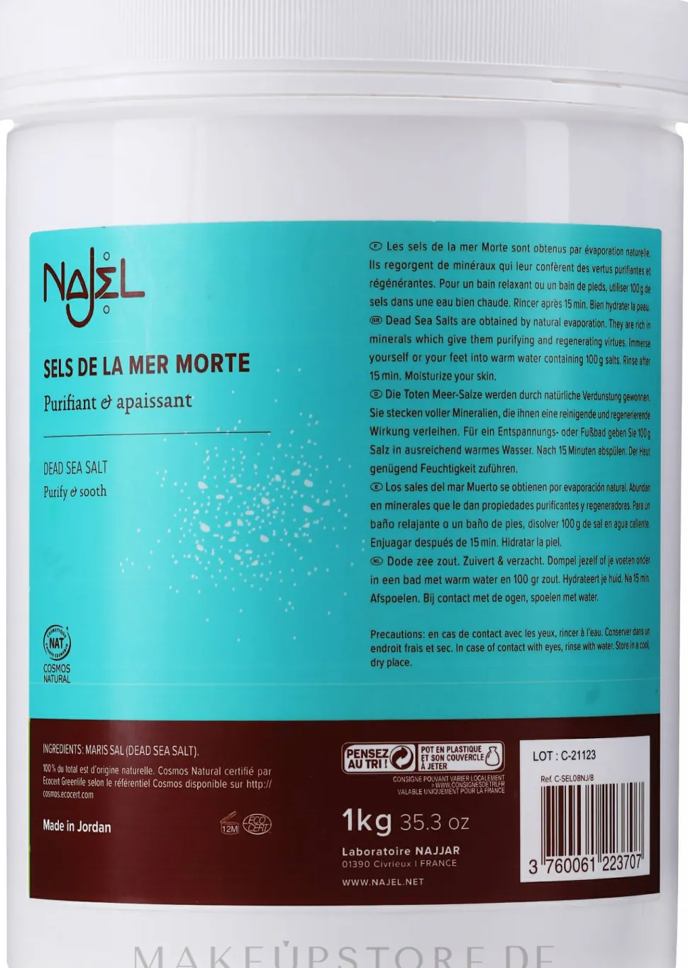 Badesalz aus dem Toten Meer