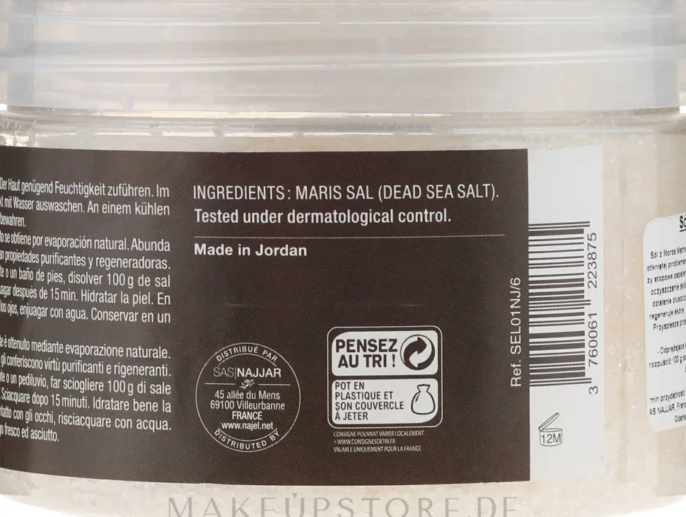 Badesalz aus dem Toten Meer