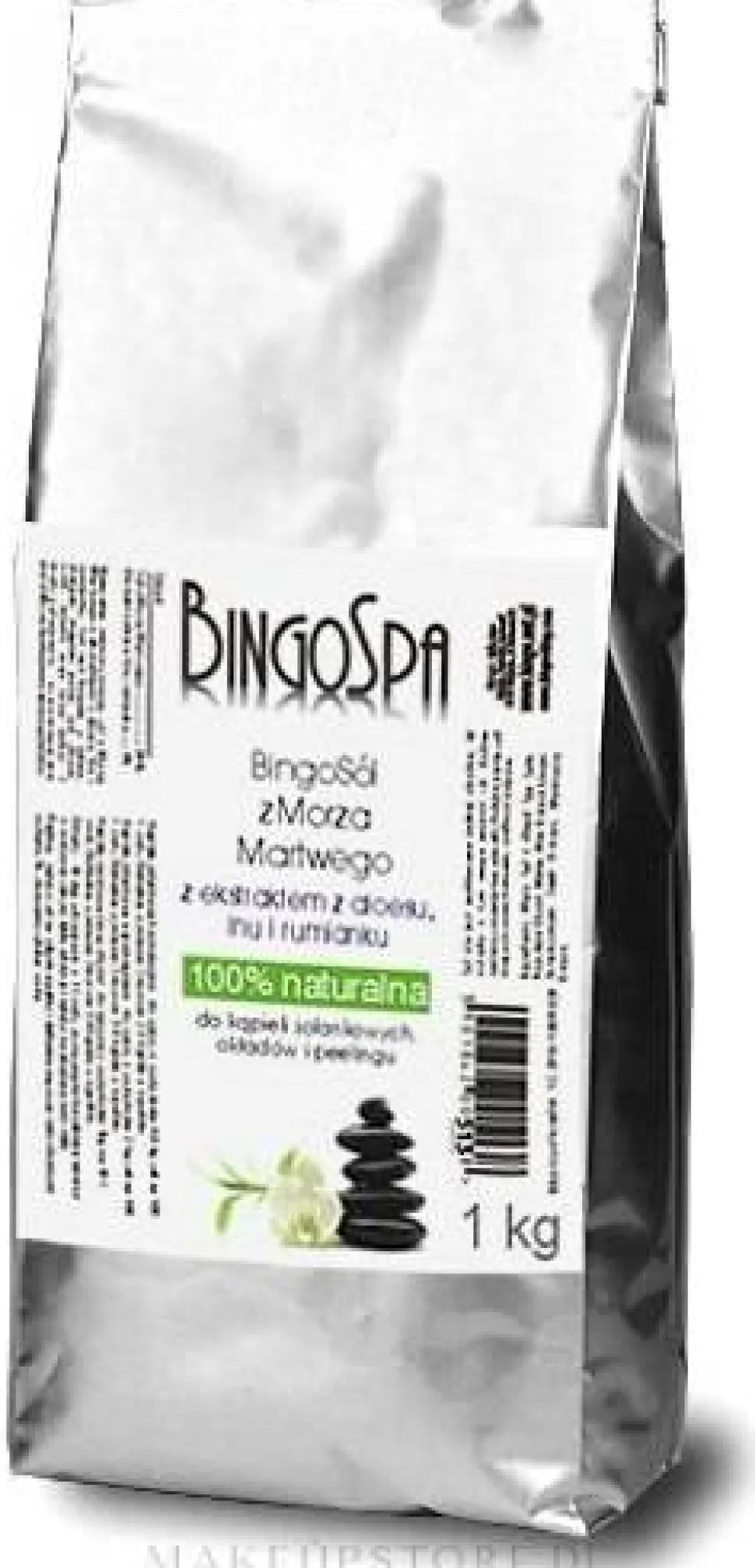 Badesalz aus dem Toten Meer mit Aloe-, Flachs- und Kamillenextrakten