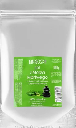 Badesalze aus dem Toten Meer mit grünem Kaffee und Arganöl