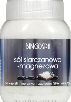 Badesalze mit Magnesiumsulfat