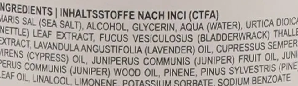 Badesalz gegen Cellulite und zur Entgiftung des Körpers
