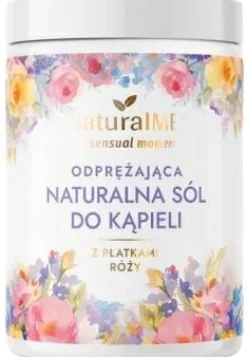 Badesalz mit Blütenblättern