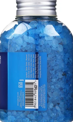 Badesalz mit Coenzym Q10 und grünem Tee