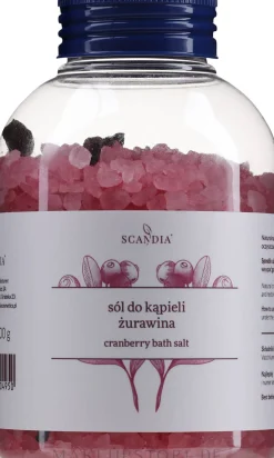 Badesalz mit Cranberry