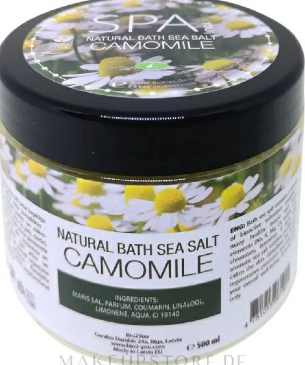 Badesalz mit Kamille