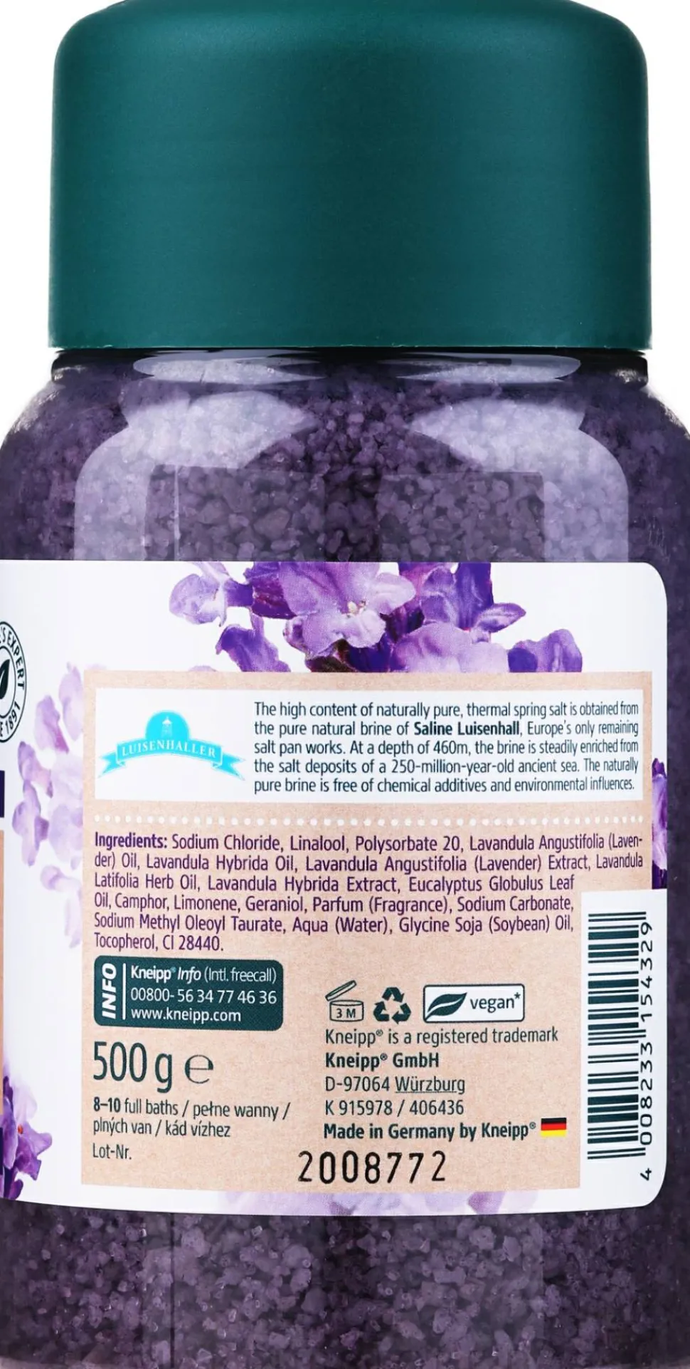 Badesalz mit Lavendel