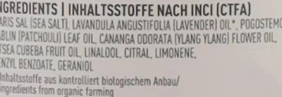 Badesalz mit Lavendel