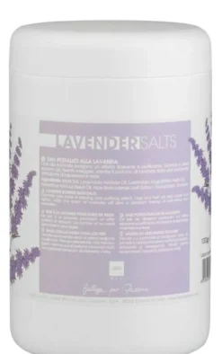 Badesalz mit Lavendelduft