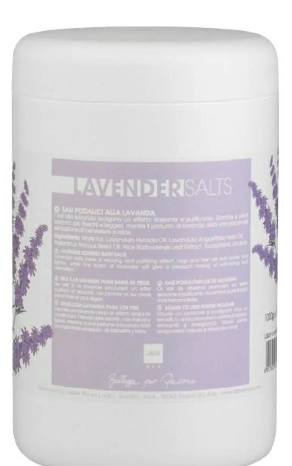 Badesalz mit Lavendelduft