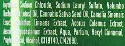 Badesalz mit Lotus und Cannabisöl