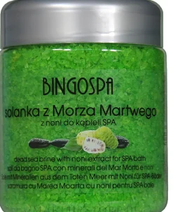 Badesalz mit Mineralien aus dem Toten Meer und Noni-Extrakt