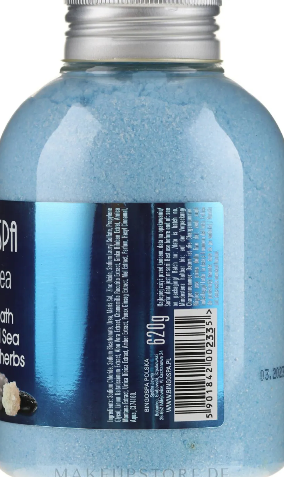 Badesalz mit Mineralien und Kräutern aus dem Toten Meer