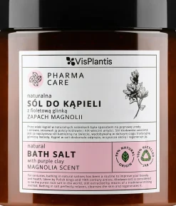 Badesalz mit weißem Ton Magnolie