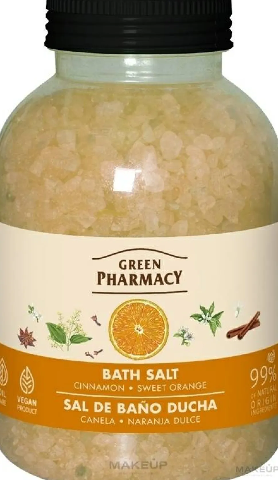 Badesalz mit Zimt und süßen Orangen