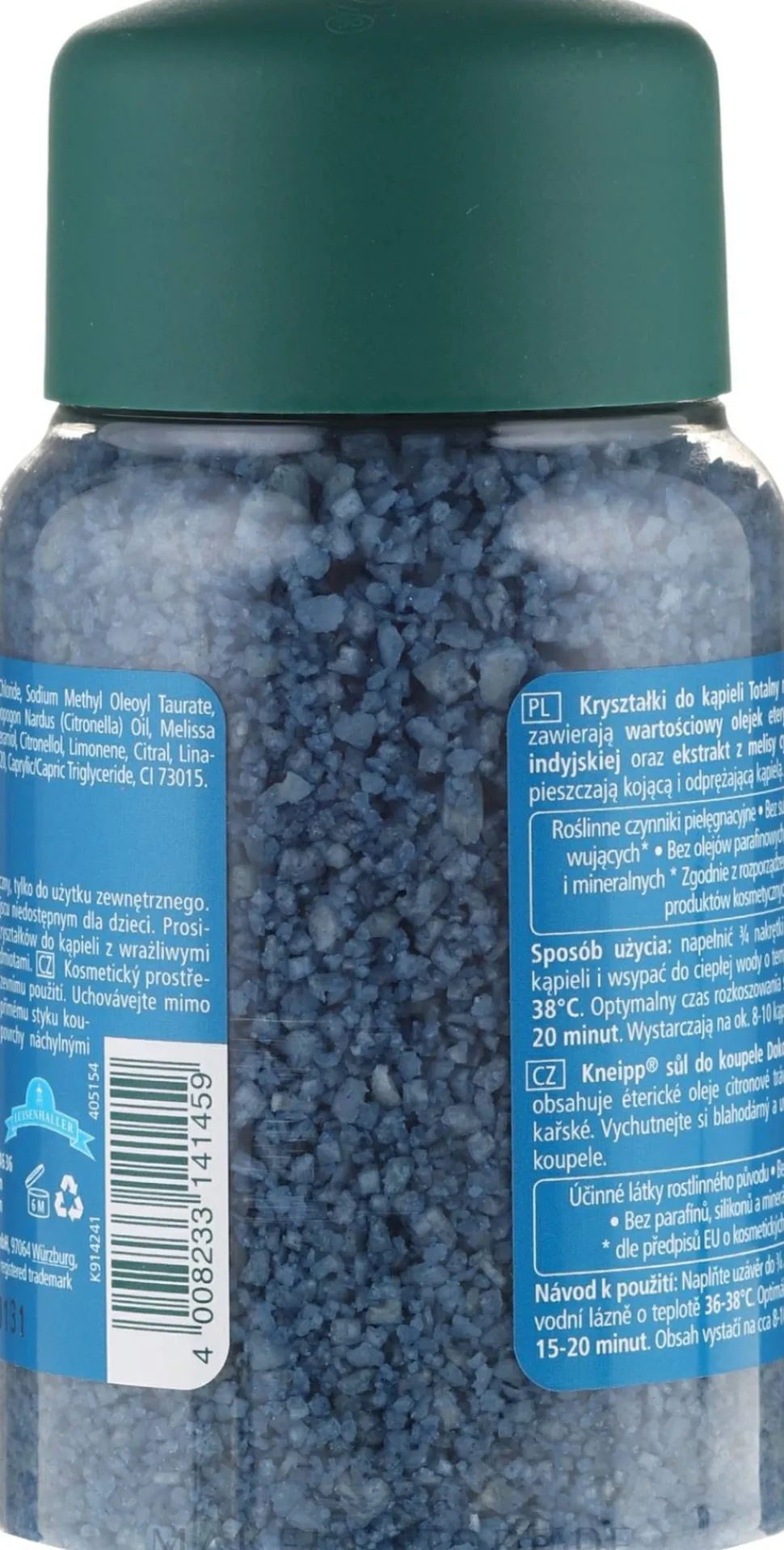 Badesalz mit Zitronenmelisse