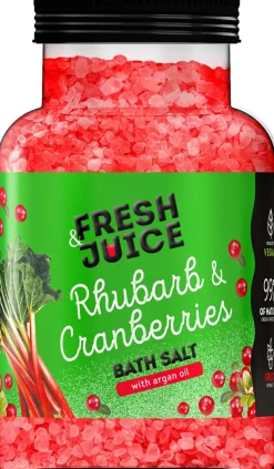 Badesalz „Rhabarber und Cranberry“