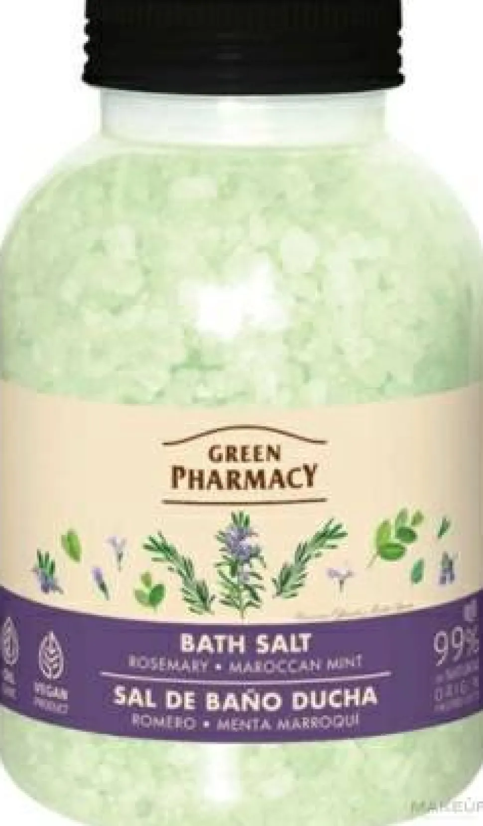 Badesalz Rosmarin und Marokkanische Minze