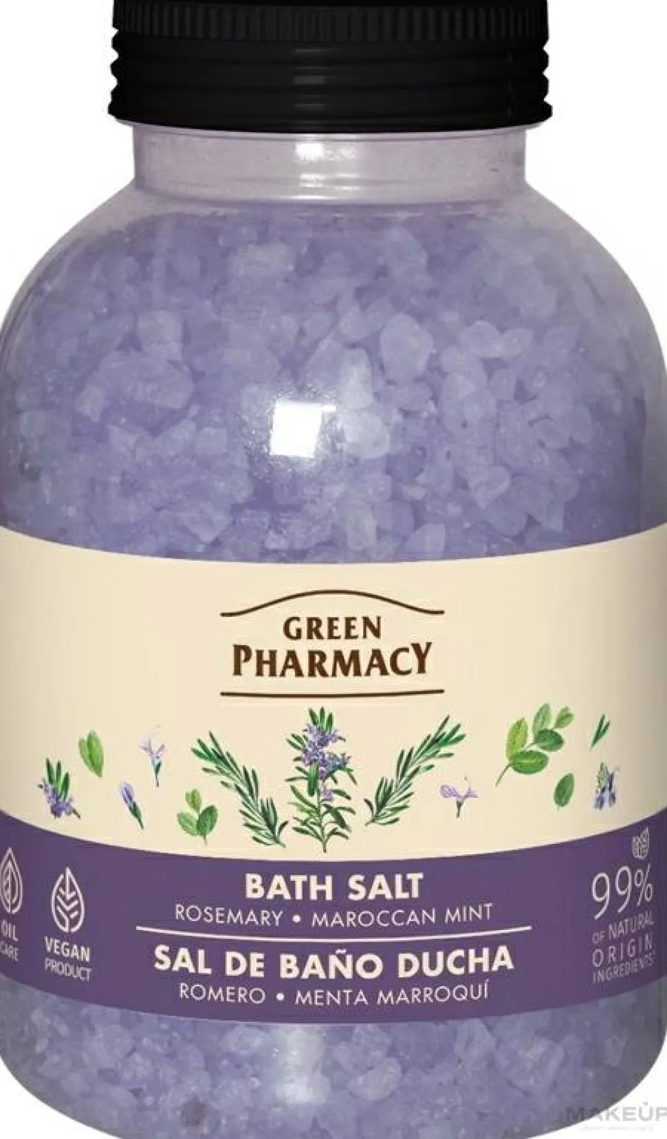 Badesalz Rosmarin und Marokkanische Minze