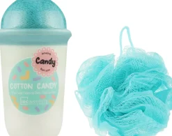Badesalz Zuckerwatte + Waschlappen