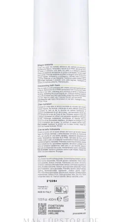 Badeschaum auf Basis von AHA-Glykosiden und Iris