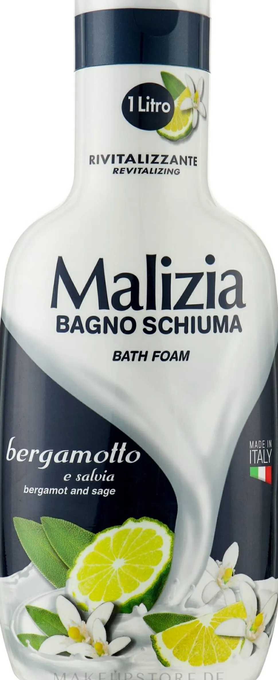 Badeschaum Bergamotte und Salbei