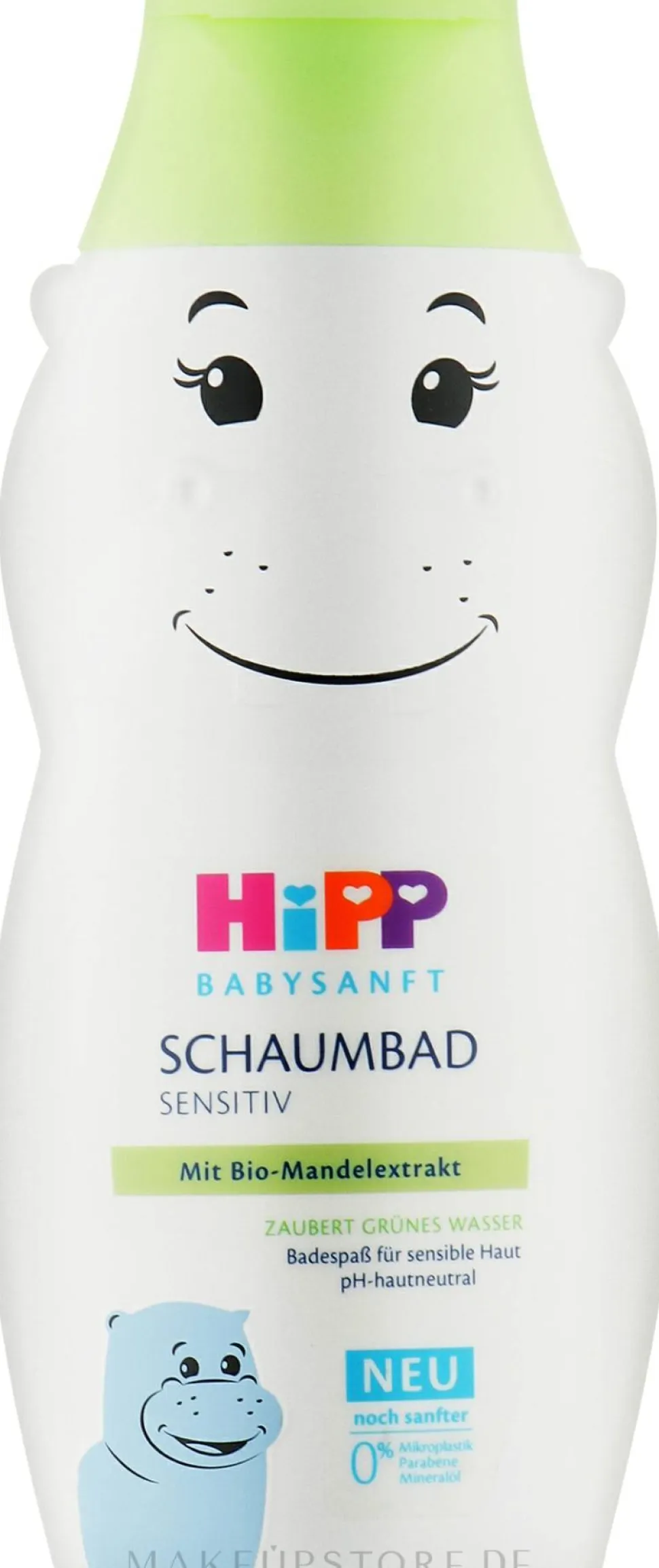 Badeschaum für Babys Nilpferd