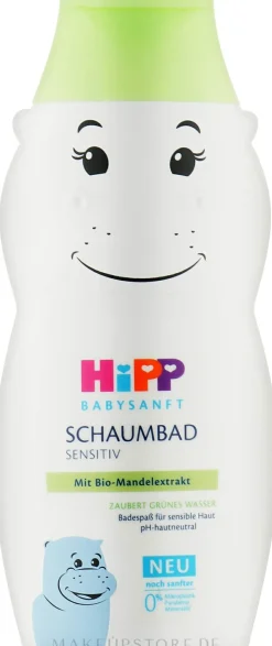 Badeschaum für Babys Nilpferd