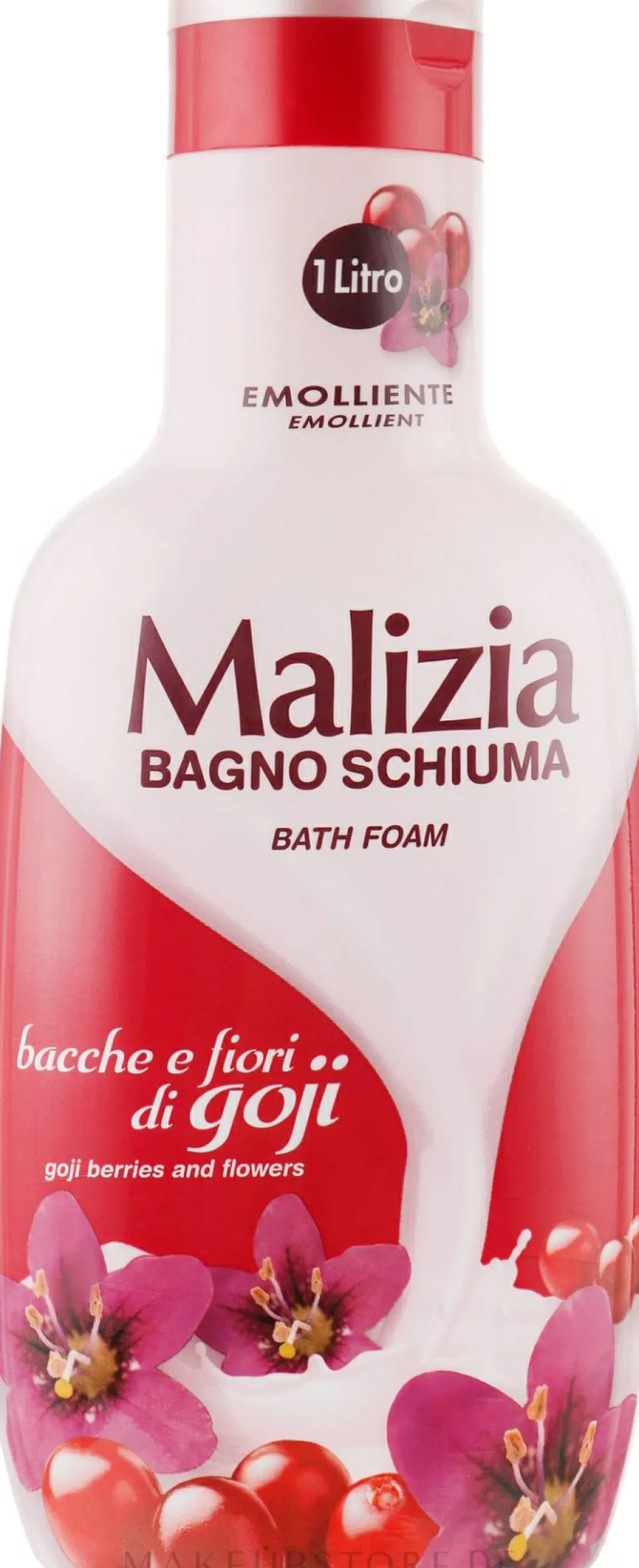 Badeschaum Goji-Beeren und Blumen