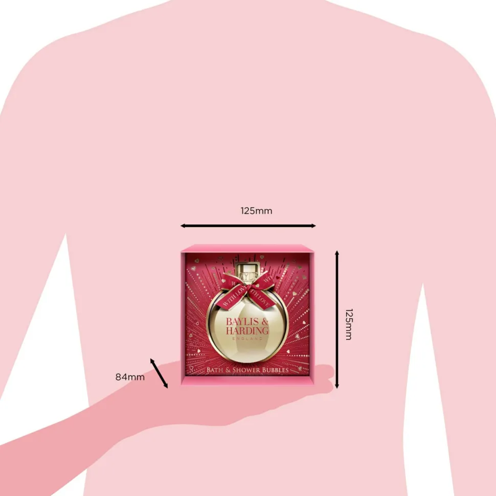 Badeschaum in einer Geschenkbox