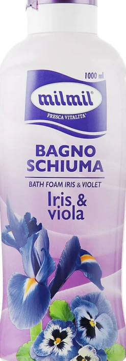 Badeschaum Iris und Stiefmütterchen