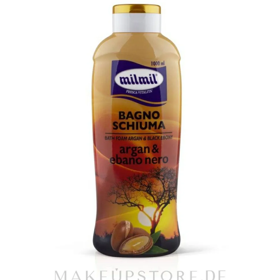 Badeschaum mit Argan und Ebenholz