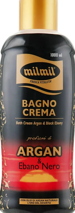 Badeschaum mit Argan und Ebenholz